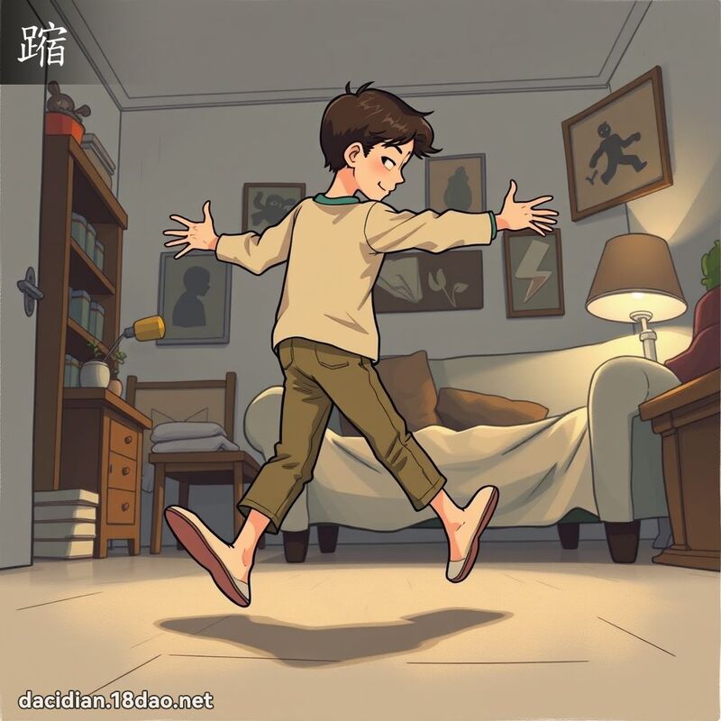 蹜 - 國語大辭典配圖