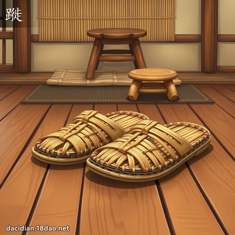 蹝 - 國語大辭典配圖