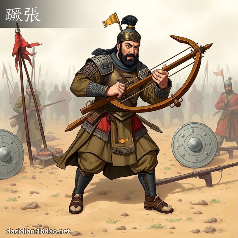 蹶张 - 国语大辞典配图