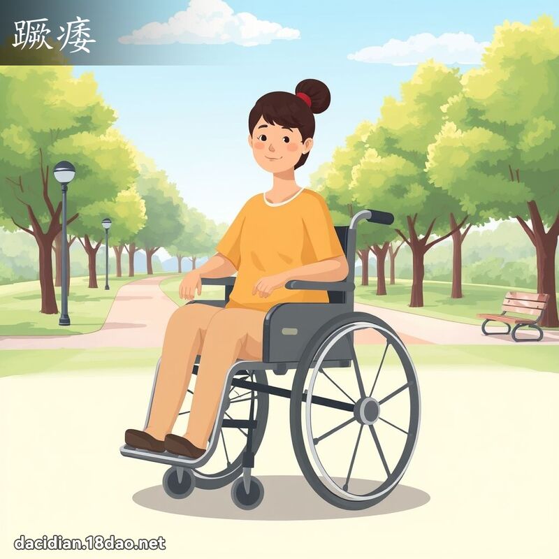 蹶痿 - 國語大辭典配圖