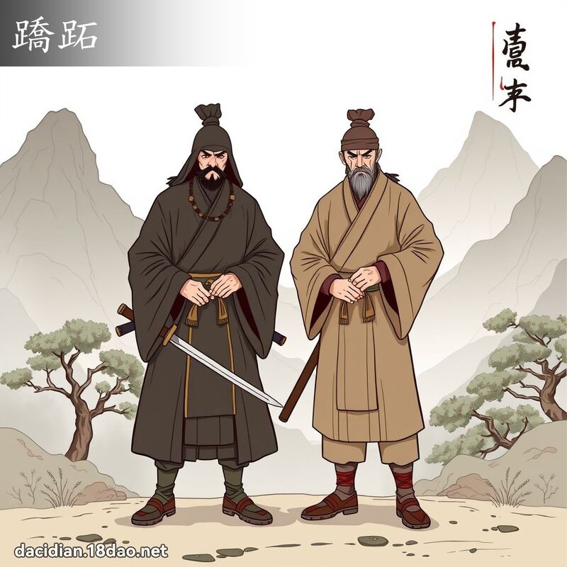 蹻跖 - 国语大辞典配图