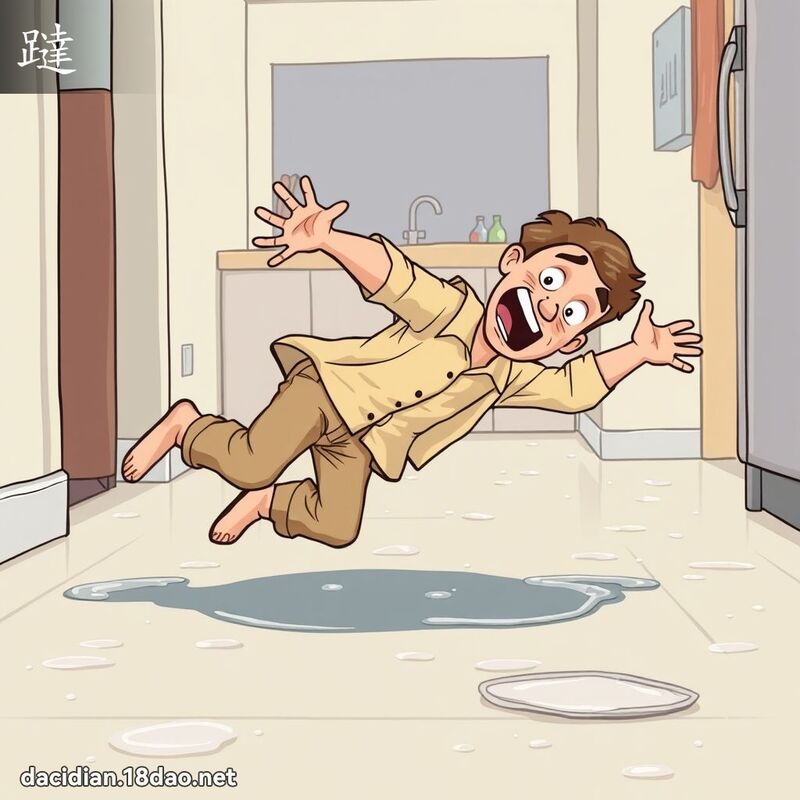 汉字: 躂 (多音字)