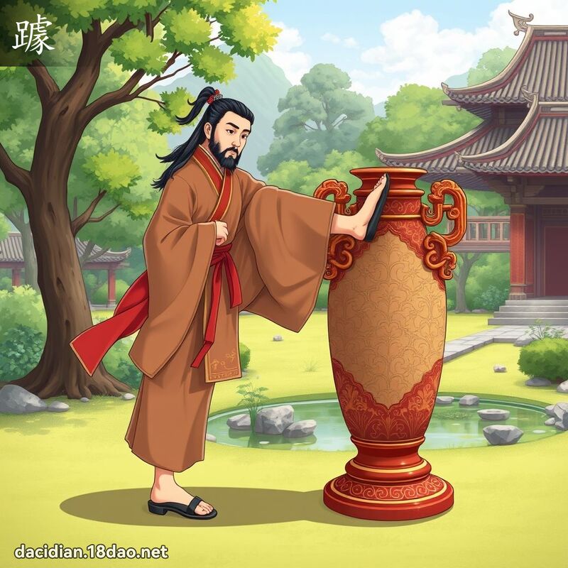 躆 - 國語大辭典配圖