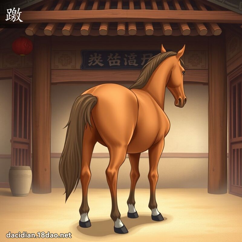 躈 - 国语大辞典配图