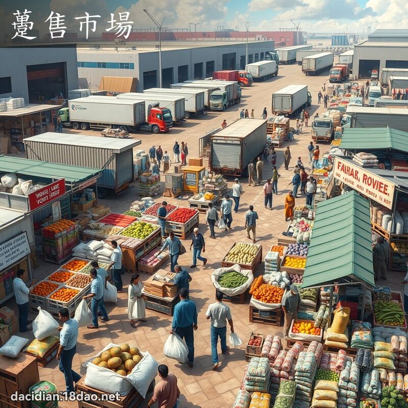 躉售市場 - 國語大辭典配圖