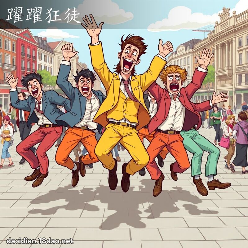 躍躍狂徒 - 國語大辭典配圖