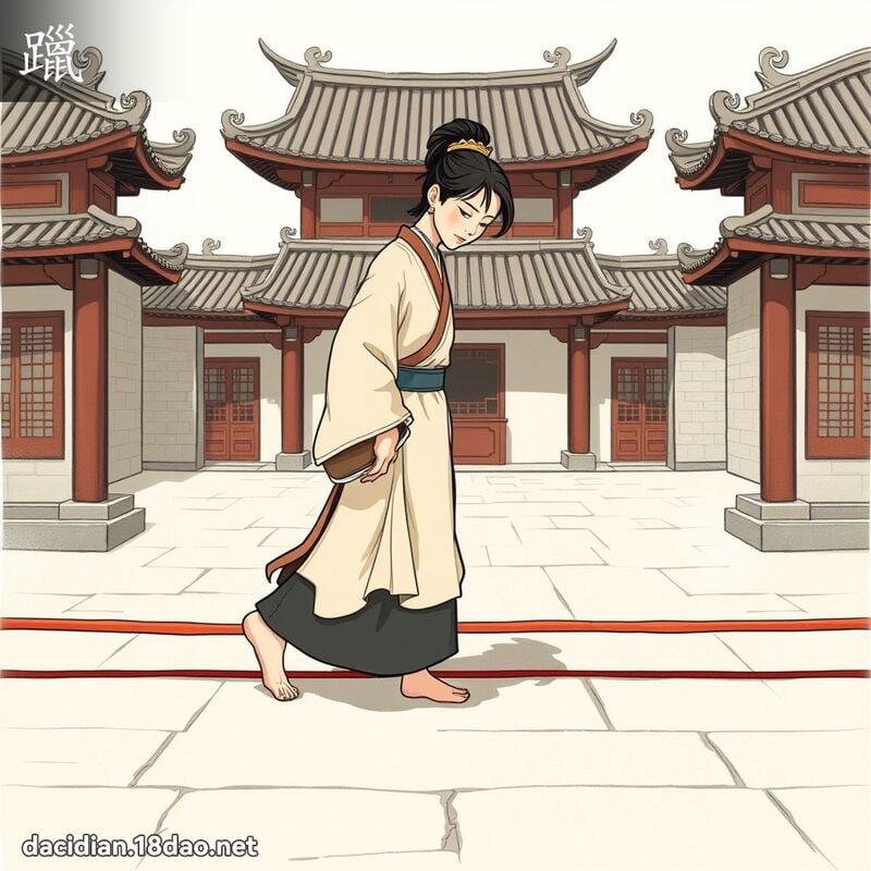 躐 - 国语大辞典配图