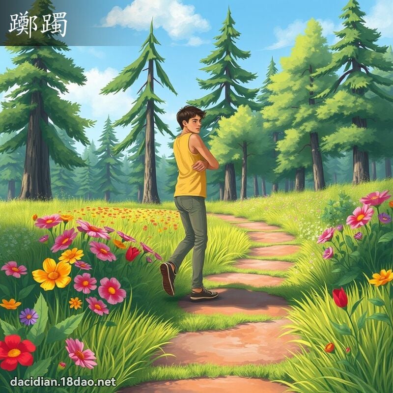 躑躅 - 國語大辭典配圖