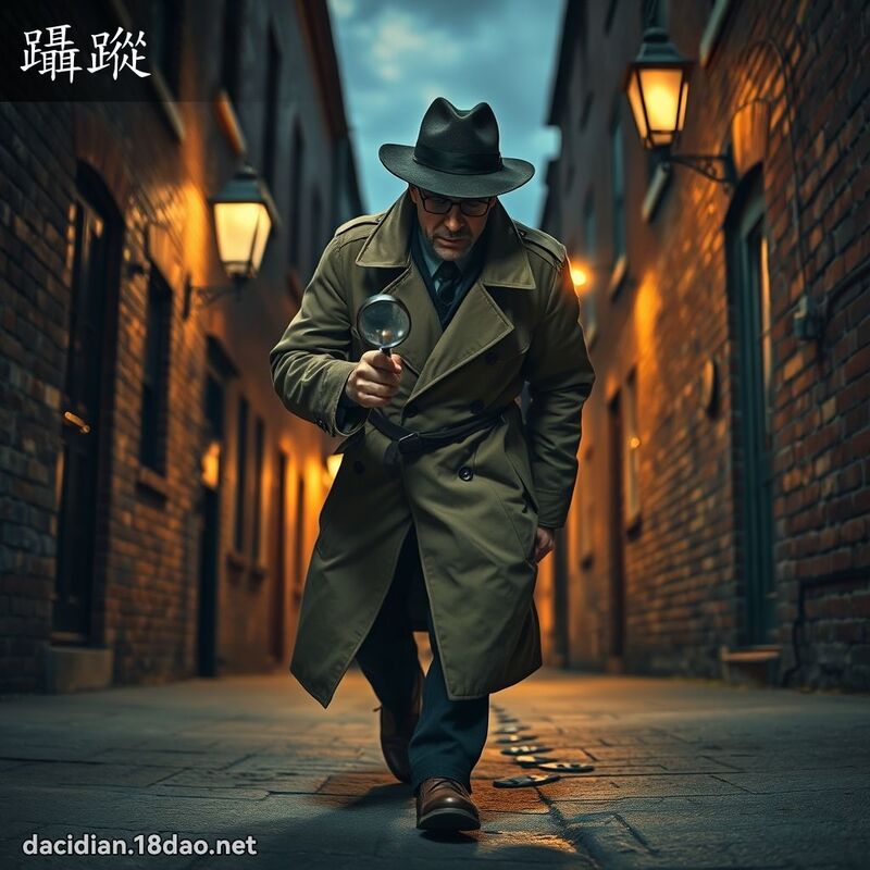 躡蹤 - 國語大辭典配圖