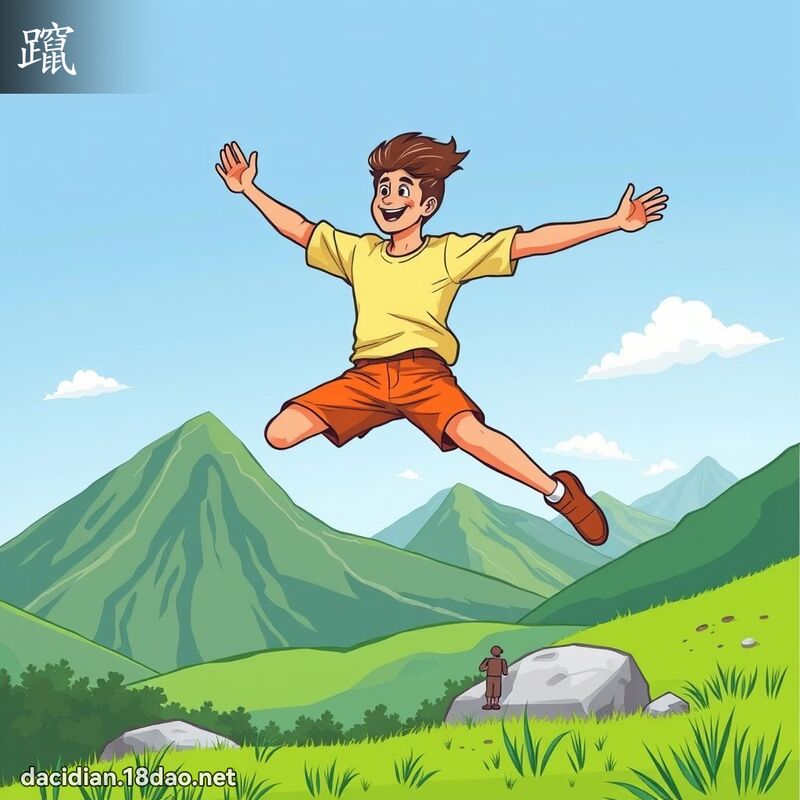 躥 - 國語大辭典配圖