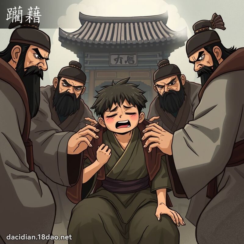 躪藉 - 國語大辭典配圖