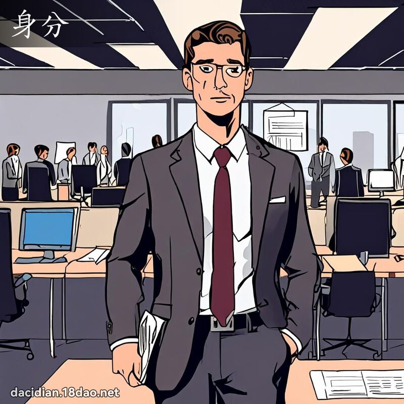 身分 - 国语大辞典配图