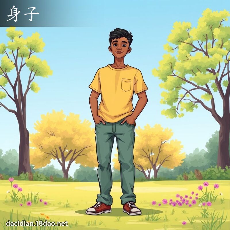身子 - 国语大辞典配图