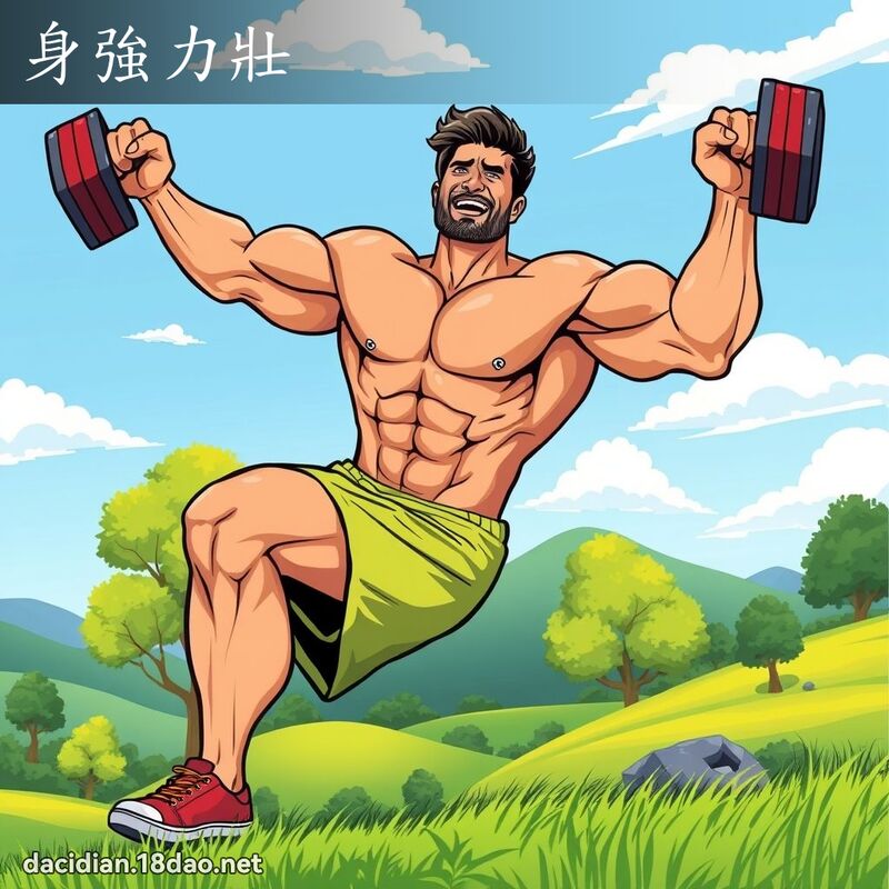 身強力壯 - 國語大辭典配圖