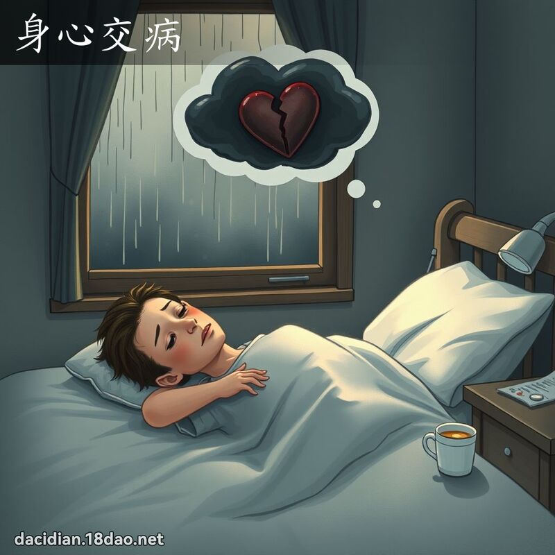 身心交病 - 國語大辭典配圖