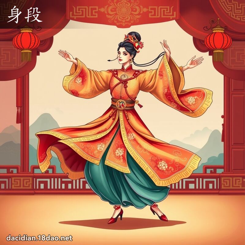 身段 - 國語大辭典配圖