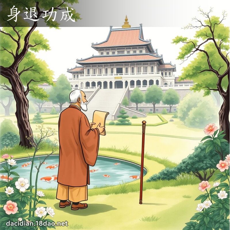 身退功成 - 國語大辭典配圖