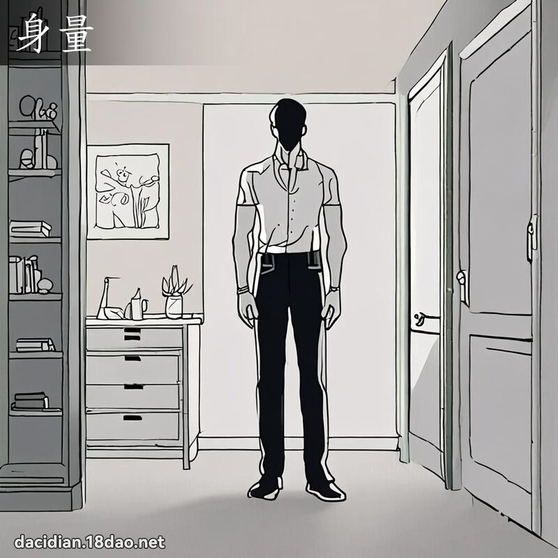 身量 - 國語大辭典配圖