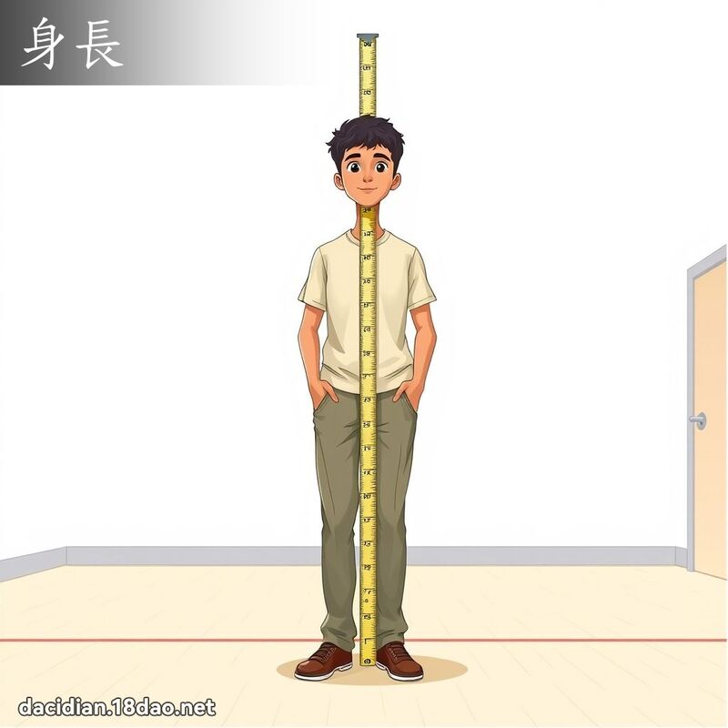 身長 - 國語大辭典配圖