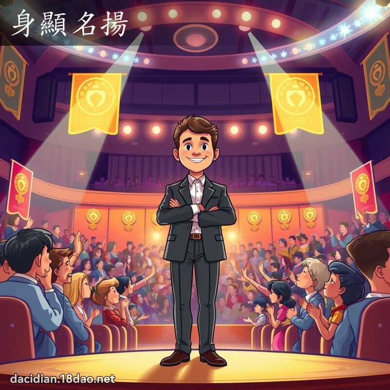 身显名扬 - 国语大辞典配图