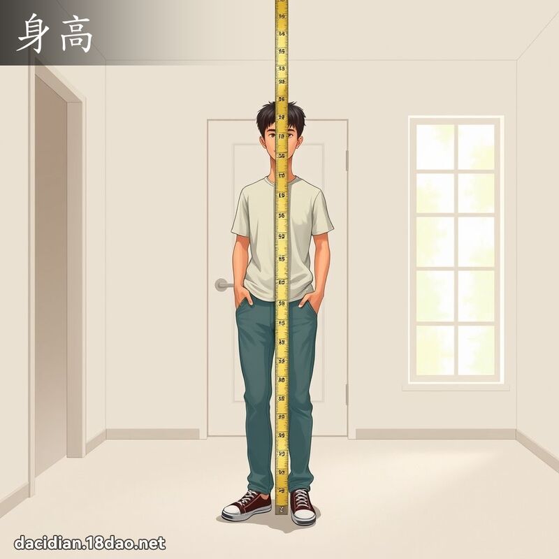 身高 - 国语大辞典配图