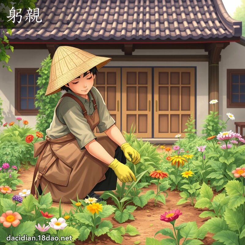 躬親 - 國語大辭典配圖