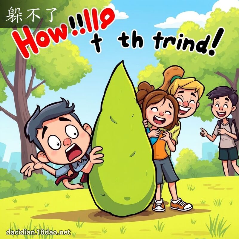 躲不了 - 國語大辭典配圖