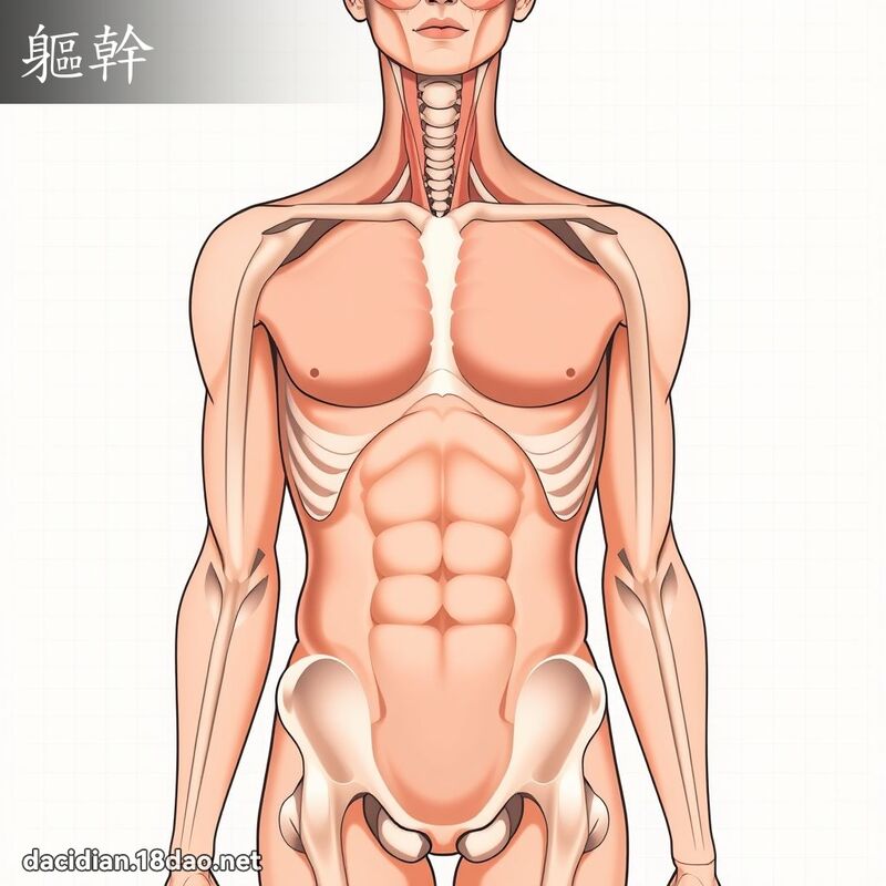 躯干 - 国语大辞典配图