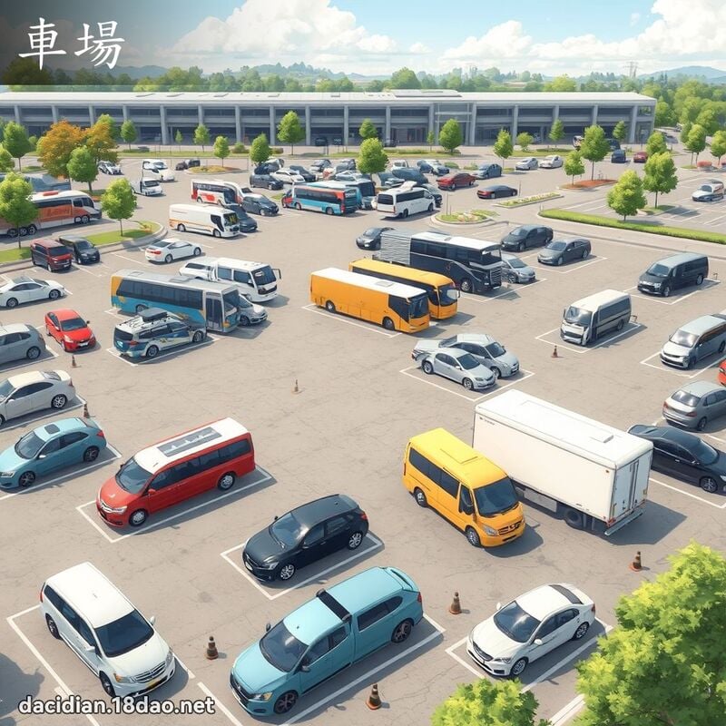 车场 - 国语大辞典配图