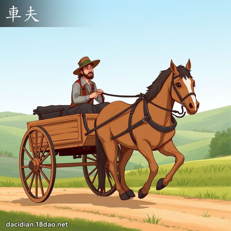 车夫 - 国语大辞典配图