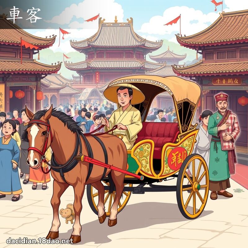 車客 - 國語大辭典配圖