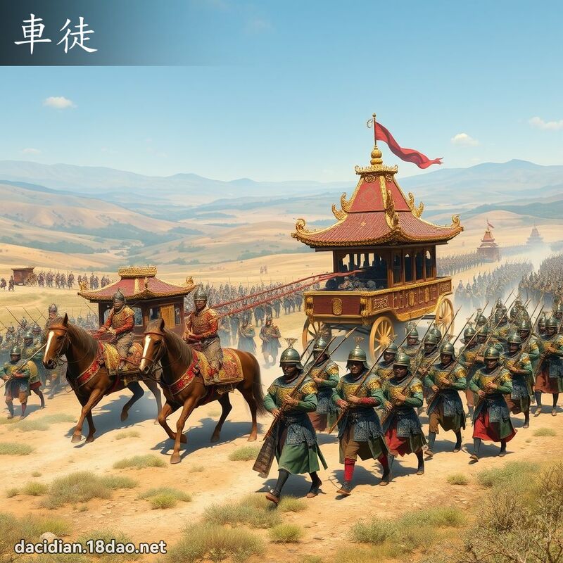 車徒 - 國語大辭典配圖