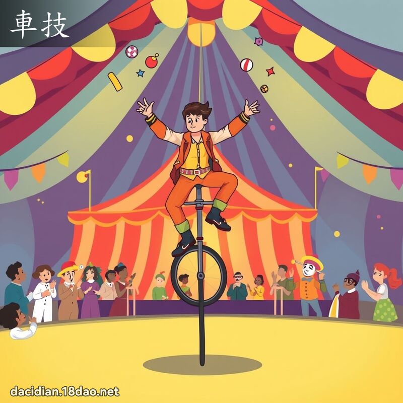 车技 - 国语大辞典配图