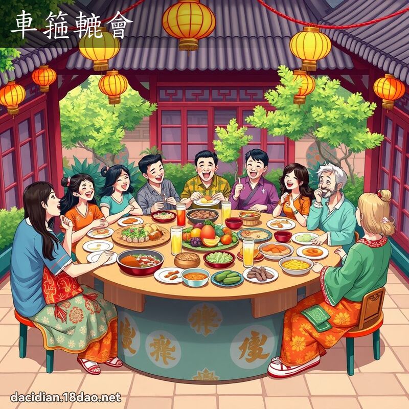 车箍轆会 - 国语大辞典配图