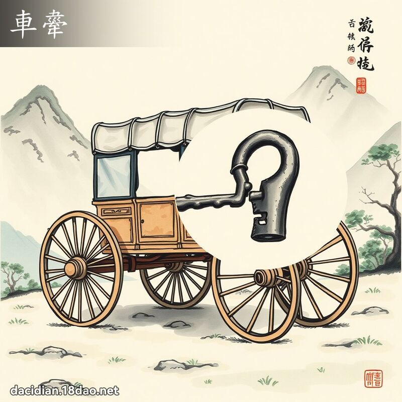 車舝 - 國語大辭典配圖