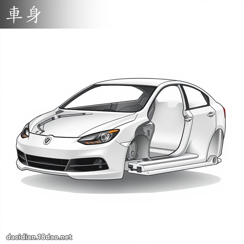 車身 - 國語大辭典配圖