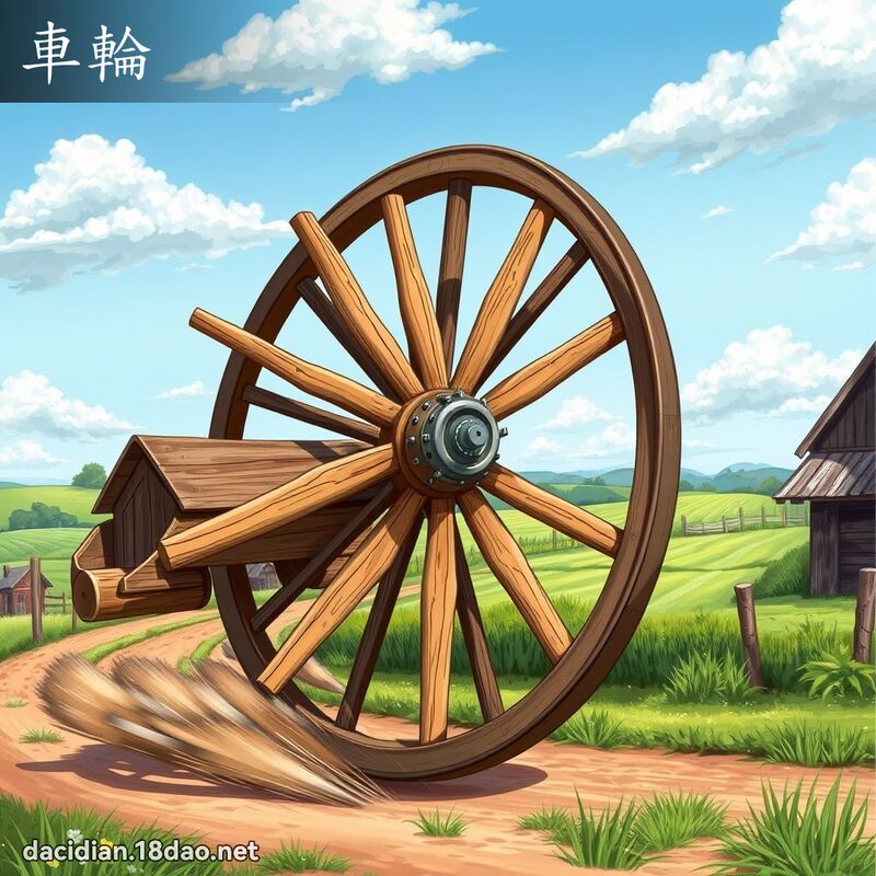车轮 - 国语大辞典配图