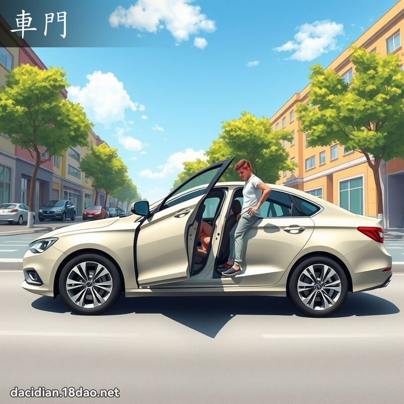 車門 - 國語大辭典配圖
