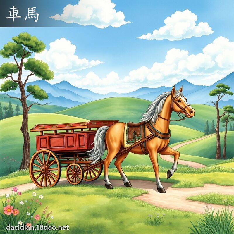 車馬 - 國語大辭典配圖