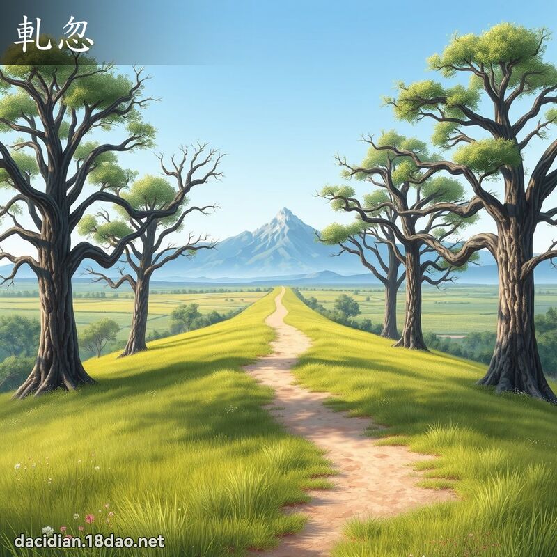 轧忽 - 国语大辞典配图