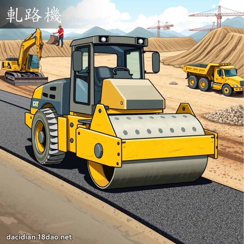 軋路機 - 國語大辭典配圖