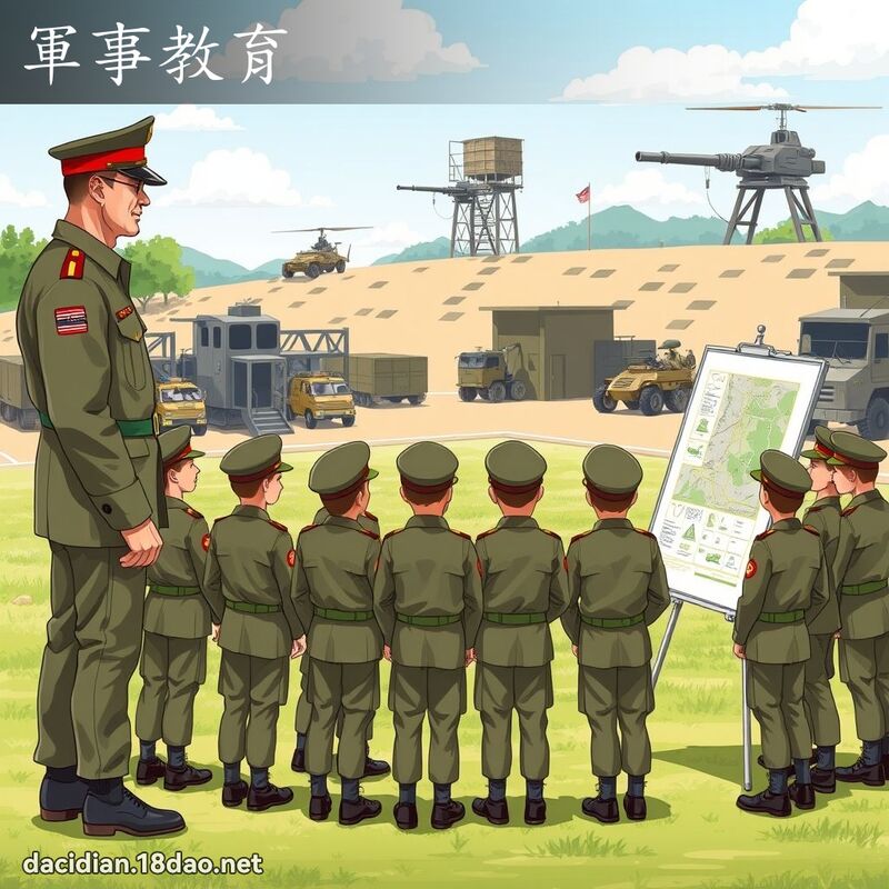 军事教育 - 国语大辞典配图