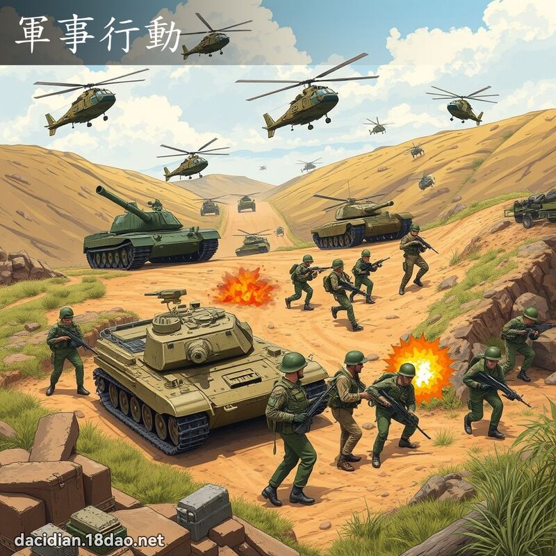 军事行动 - 国语大辞典配图