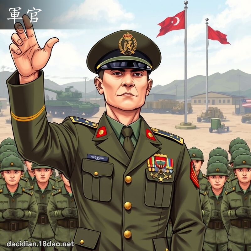 軍官 - 國語大辭典配圖