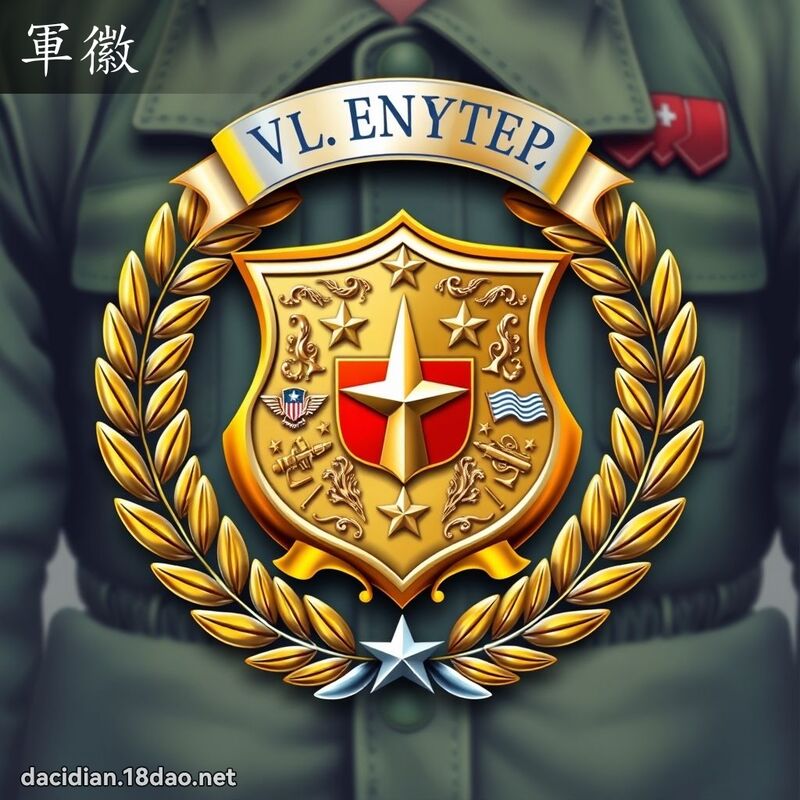 軍徽 - 國語大辭典配圖