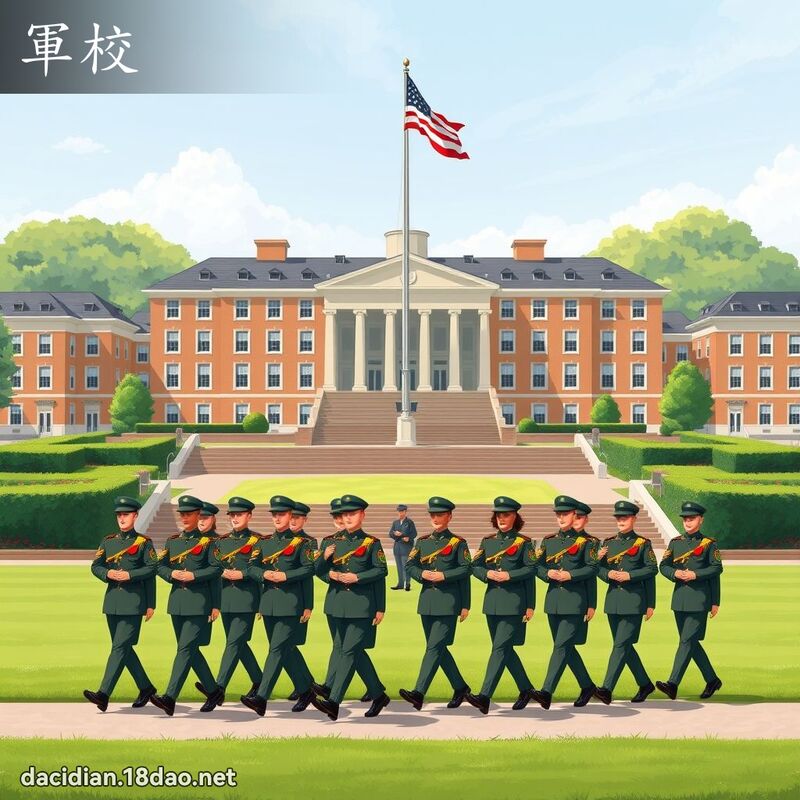 军校 - 国语大辞典配图