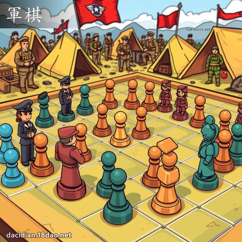 军棋 - 国语大辞典配图