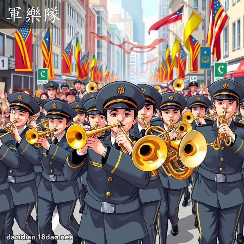 军乐队 - 国语大辞典配图