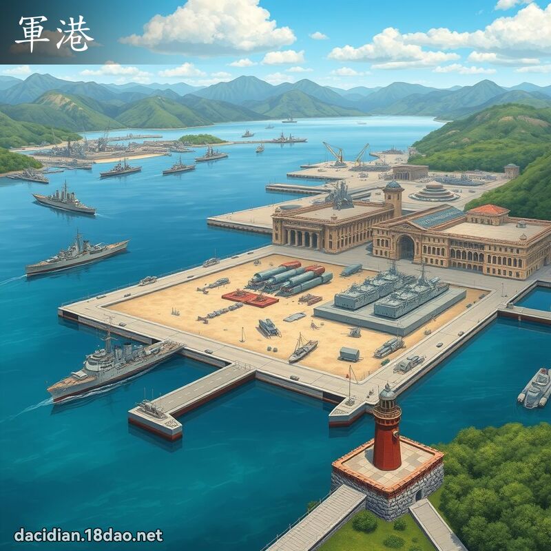 軍港 - 國語大辭典配圖