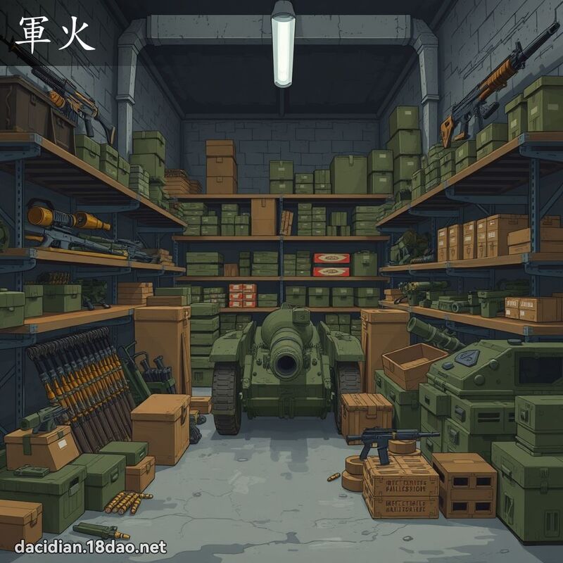 军火 - 国语大辞典配图